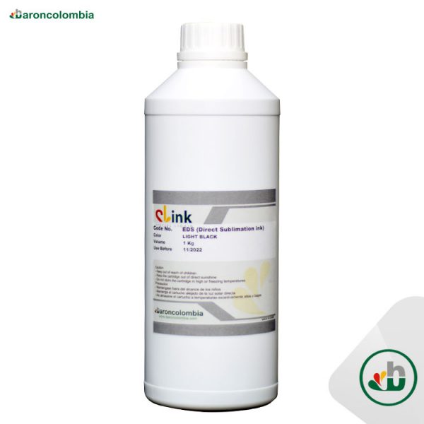 Tinta de Sublimación EDS - 1000ml - Light Black