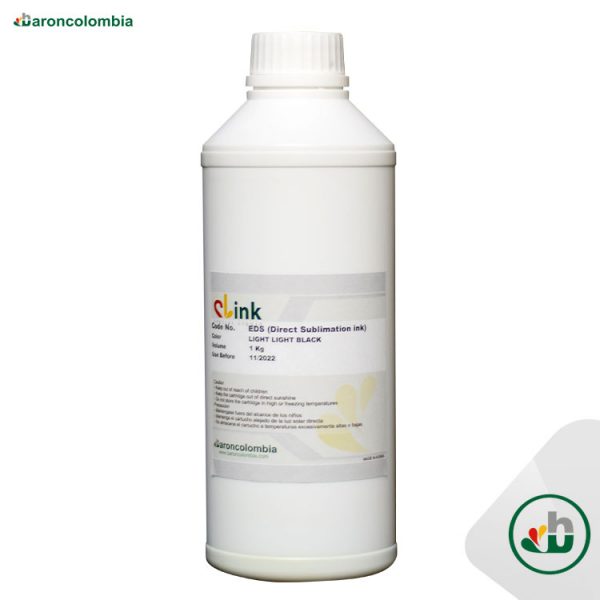 Tinta de Sublimación EDS - 1000ml - Light Light Black