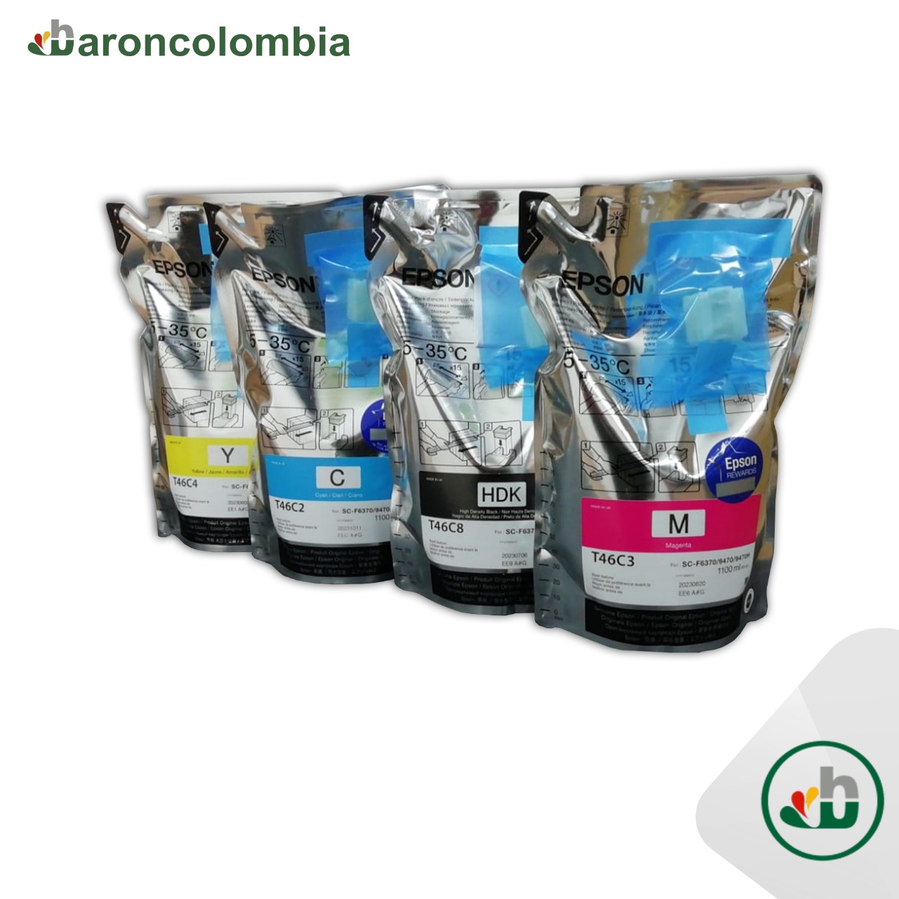 Tinta Sublimación - Epson - Surecolor F - BaronColombia Ltda