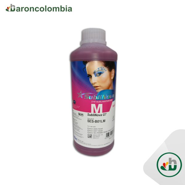 Tinta Sublimación Sublinova G7 - 1000ml - Magenta