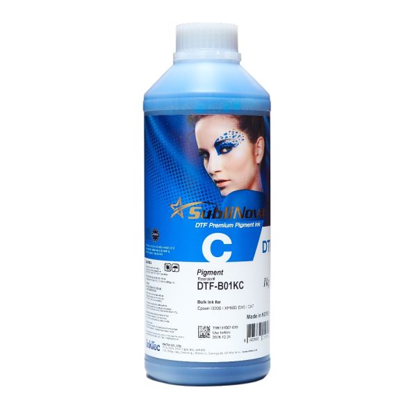 Tinta DTF Sublinova Premium - 1 LT - Cyan